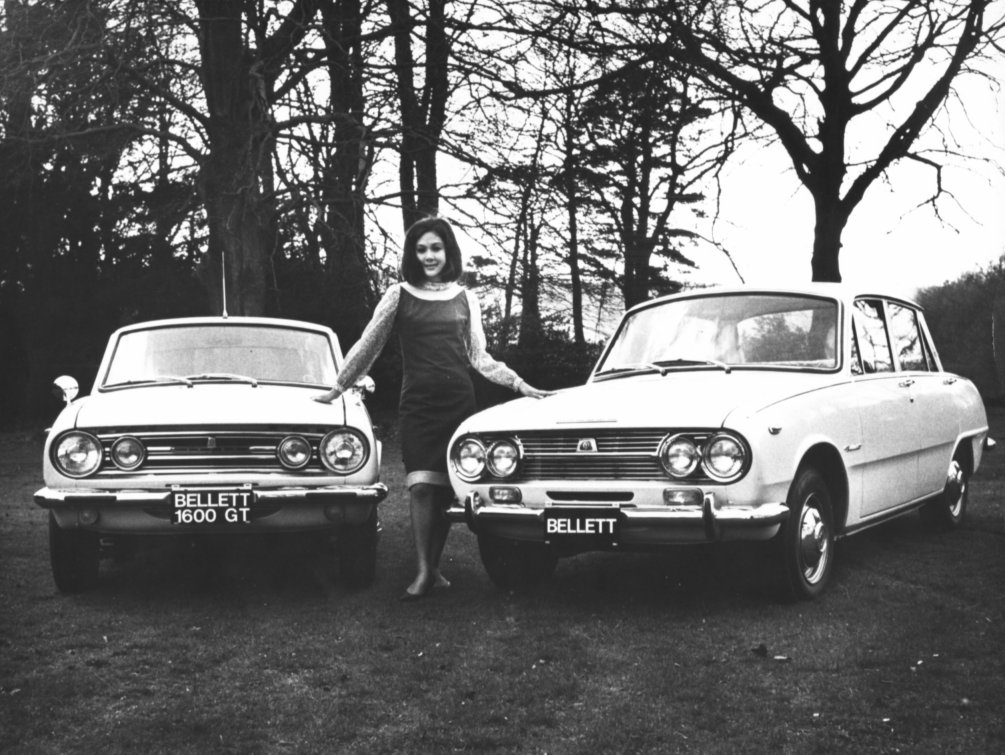 1965 Isuzu Bellett 1600GT and Bellett 1500 sedan - UK promo photo - 01.jpg