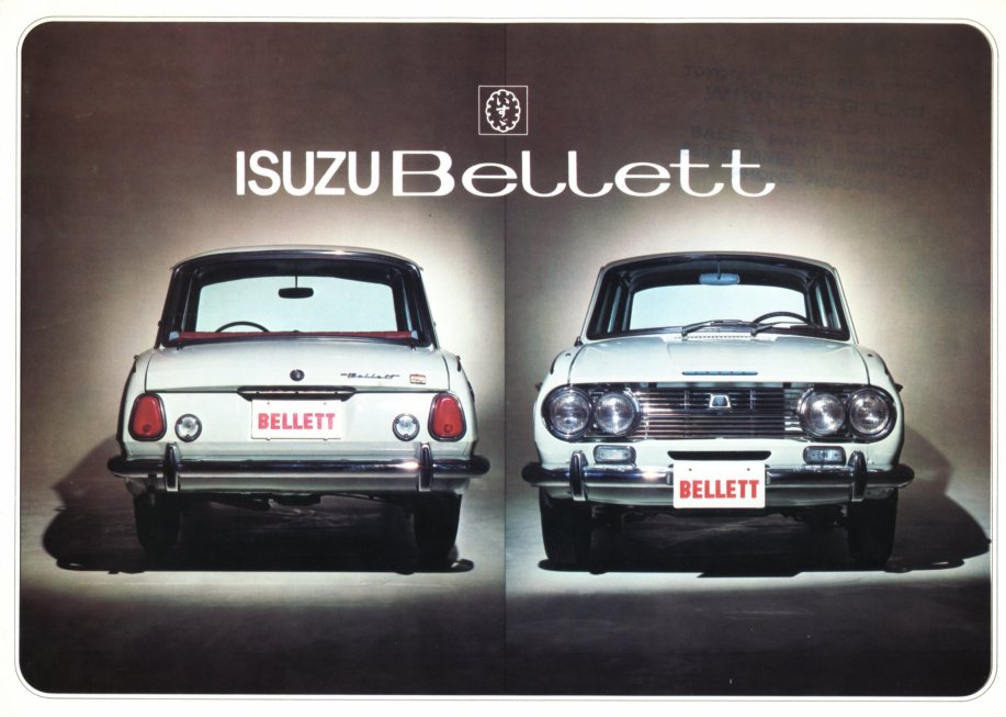 1965 Isuzu Bellett 1500 LHD range brochure - English language - 8 pages - 01.jpg