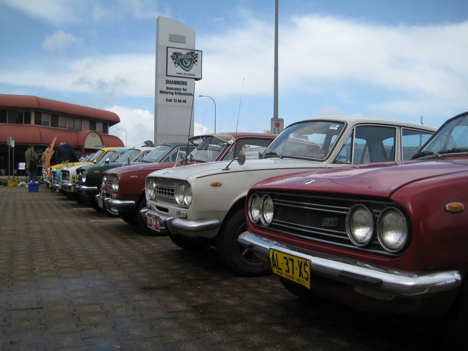 003 - fronts - foreground - Kerry Bruty's sedan and the Grice's GT.jpg