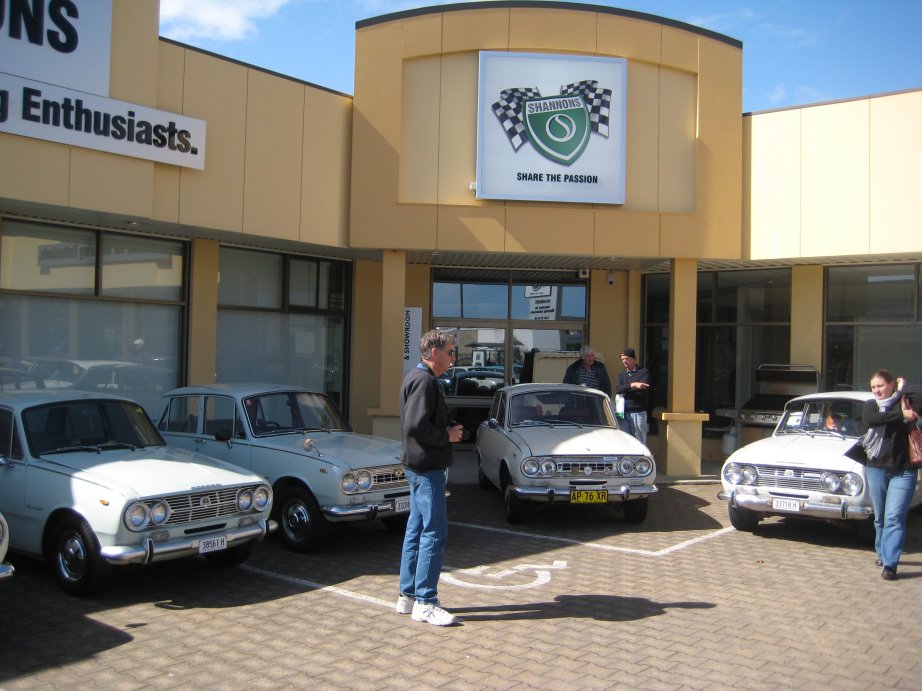 048 - Eddie Dystrek's Bellett sedan, Dennis Smith's Bellett sedan, Gary Carter's Bellett sedan & Matthew Smith's Bellett sedan.JPG