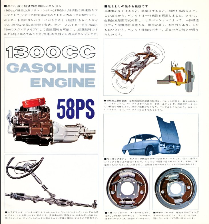 1964 Isuzu Bellett 1300 brochure - Japanese - 12 pages - 09.jpg