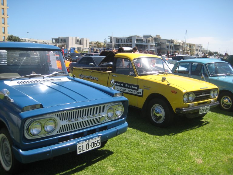 Isuzu Wasp with Toyota Stout.JPG