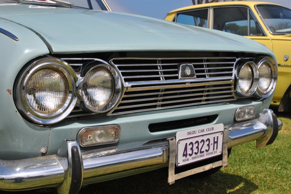 21 October - 079 - Show and Shine - Gary Smith's 1964 Isuzu PR20 Bellett sedan - first Bellett sold in Australia.JPG