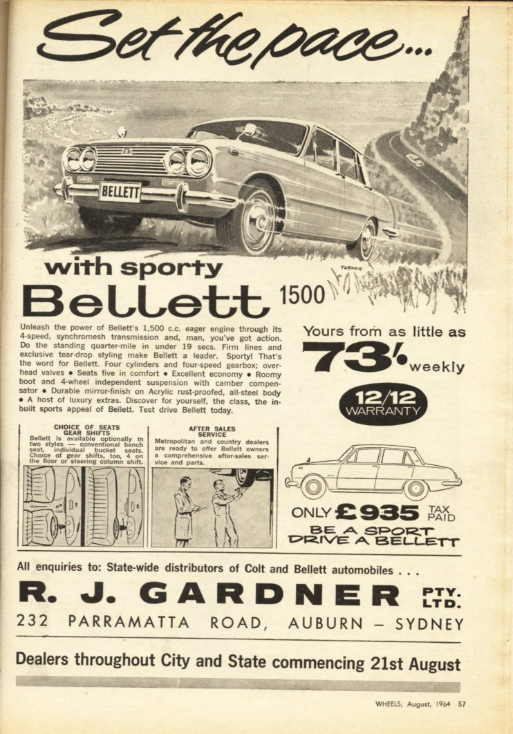 1964 - 08 - Wheels Magazine - Bellett advertisement.jpg