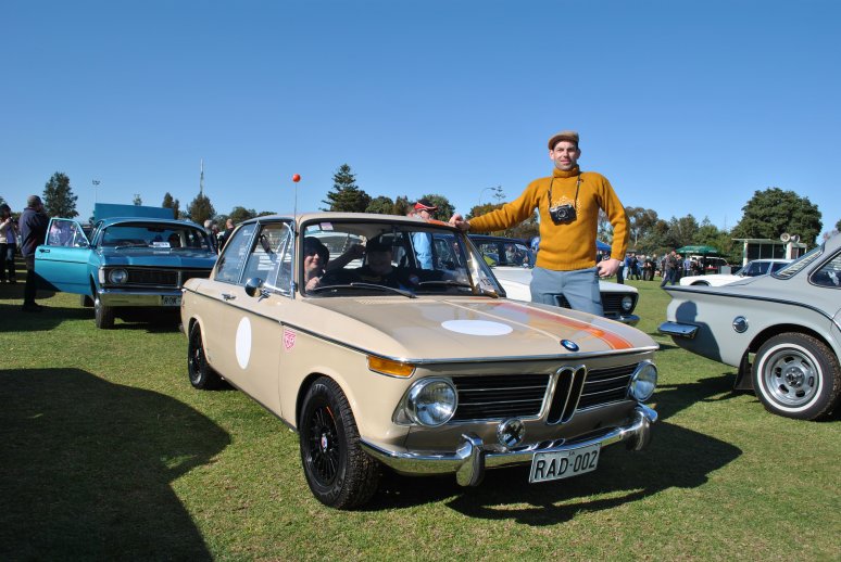 BMW 2002 - Brooke and Darren - 01 - with Brenton.JPG